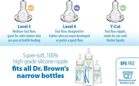 dr browns bottle nipples|Parent/Caregiver Nipple Flow Guidelines